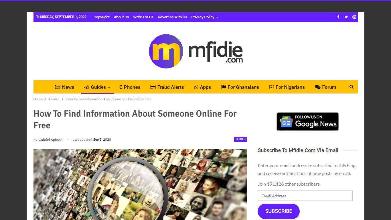 How to Find Information About Someone Online For Free - Mfidie.com